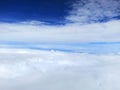 Wolken boven Colombia; Clouds above Colombia Royalty Free Stock Photo