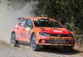 Wolkswagen Polo R5 on race