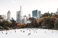 Wollman Ice Rink - Central Park, New York City, USA Royalty Free Stock Photo