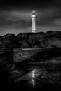 Wollongong Lighthouse and reflection Royalty Free Stock Photo