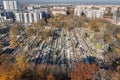 Wolski Cemetery in Warsaw, Poland