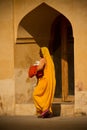 Woman of Amer Fort, Jaipur, India
