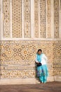 Woman, Baby Taj, India