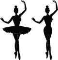 Woman Ballet Dancer Silhouette