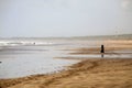 Woman on the beach