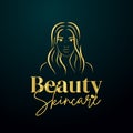 Woman Beauty Fashion Skincare Logo