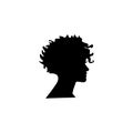 Woman black sign icon. Vector illustration eps 10