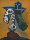 1939 Woman with a blue head Royan by Pablo Picasso