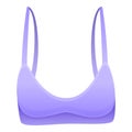 Woman bra icon, cartoon style Royalty Free Stock Photo