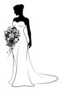 Bride Bridal Wedding Dress Silhouette Woman Design