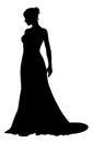 Bride Bridal Wedding Dress Silhouette Woman Design