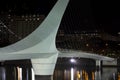 The woman bridge. Buenos Aires, Argentina. Puerto Madero by nigh Royalty Free Stock Photo