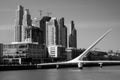 Woman Bridge of Calatraba in Buenos Aires Royalty Free Stock Photo