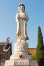 Woman buddha statue - Guanyin - in Yunding Shicheng
