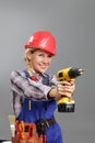 Woman builder