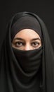 Woman in burka Royalty Free Stock Photo