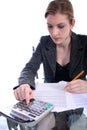 Woman - Business, Teacher, Lawyer, Student, Etc Royalty Free Stock Photo