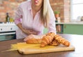 Woman can`t eat bread and grain products