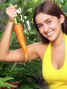 Woman carrot.