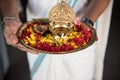 Woman with Ceremonial Plate