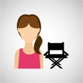 woman character chair director film