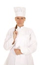 Woman chef portrait Royalty Free Stock Photo