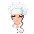 Woman chef Royalty Free Stock Photo