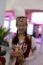 Woman of chinese kazak