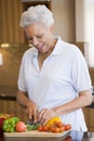 Woman Chopping Vegetables