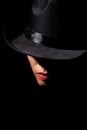 Film noir female private investagator PI detective woman hat