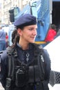 Woman constable Royalty Free Stock Photo