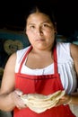 Woman cooking in Mexico