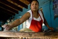 Woman cooking in Mexico