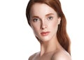 Woman cosmetic closeup beauty portrait, for salon beautiful people and healthy care skin and hair