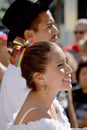 Woman dance Joropo is a musical style resembling the waltz