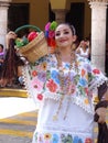 Woman Dancer in Merida Yucatan
