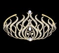 Woman decorative crown