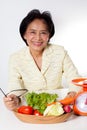 Woman dietician Royalty Free Stock Photo