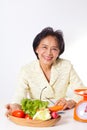 Woman dietician Royalty Free Stock Photo