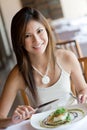 Woman At Dinner