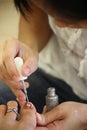 Woman Doing Pedicure