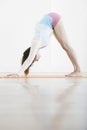 Woman Doing Yoga Exercise Royalty Free Stock Photo