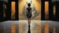 A Woman In A Dress: A Stunning Reflection Of Monumentalism And Confessional Art