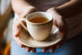 Woman drinking tea Royalty Free Stock Photo