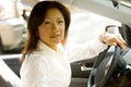 Woman driving Royalty Free Stock Photo