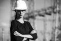 A Woman Engineer Art Development Royalty Free Stock Photo