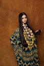 Woman in ethnic dress