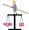 Woman executive seeks work life balance