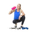 Woman exercising Royalty Free Stock Photo