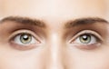 Woman Eyes Close Up, Natural Makeup, Young Girl Beauty Face, Eye Royalty Free Stock Photo